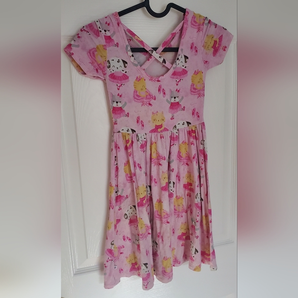 Birdie Bean Bamboo Girls Dress Lot Size 5/6T - Picture 3 of 13